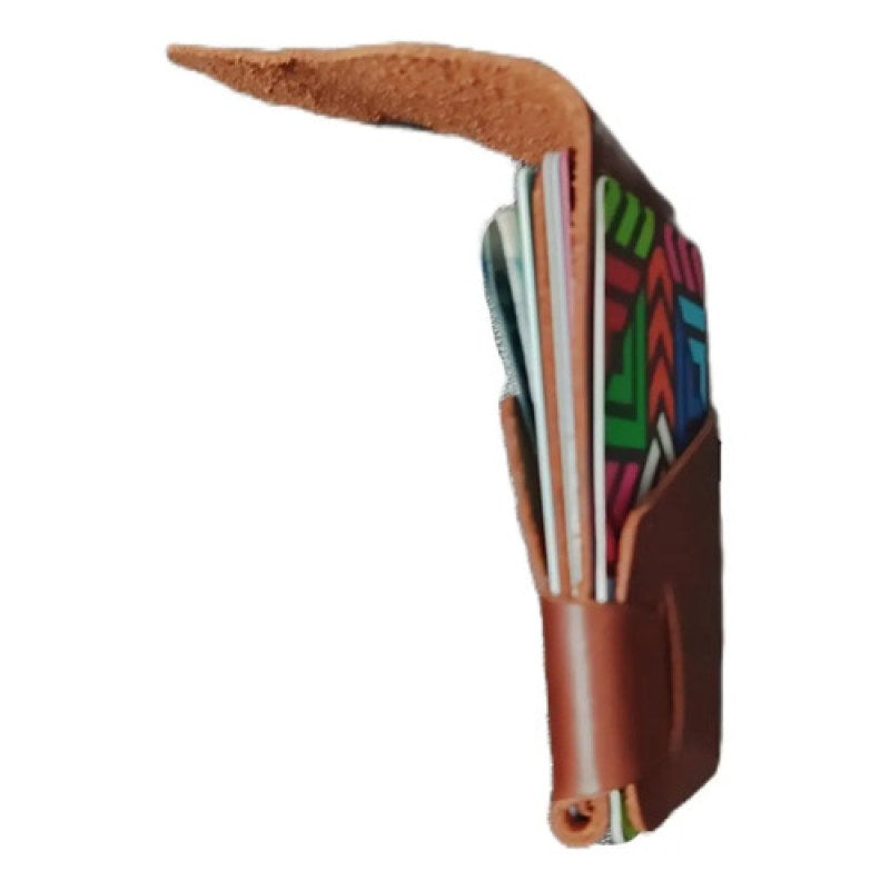 Tarjetero Cuero Vacuno De Curtido Vegetal #mlpos_3 | Color: Bordó #color_bord #sku_mlm3540794970-186793684655