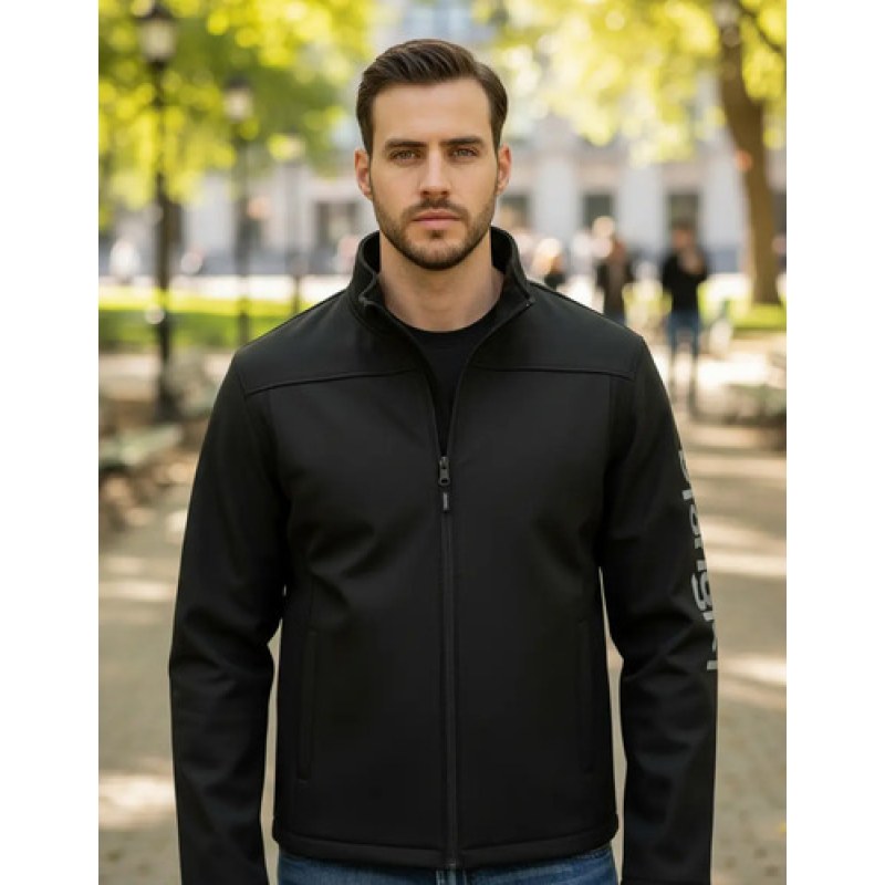 Chamarra Chaqueta Wrangler Neopreno Repelente Al Agua Negro 2542 Ch #mlpos_1 #sku_wr2542ch
