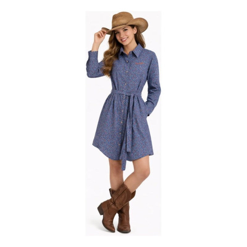 Vestido Wrangler Vaquera Para Dama Azul Eg #mlpos_1 #sku_112381395eg