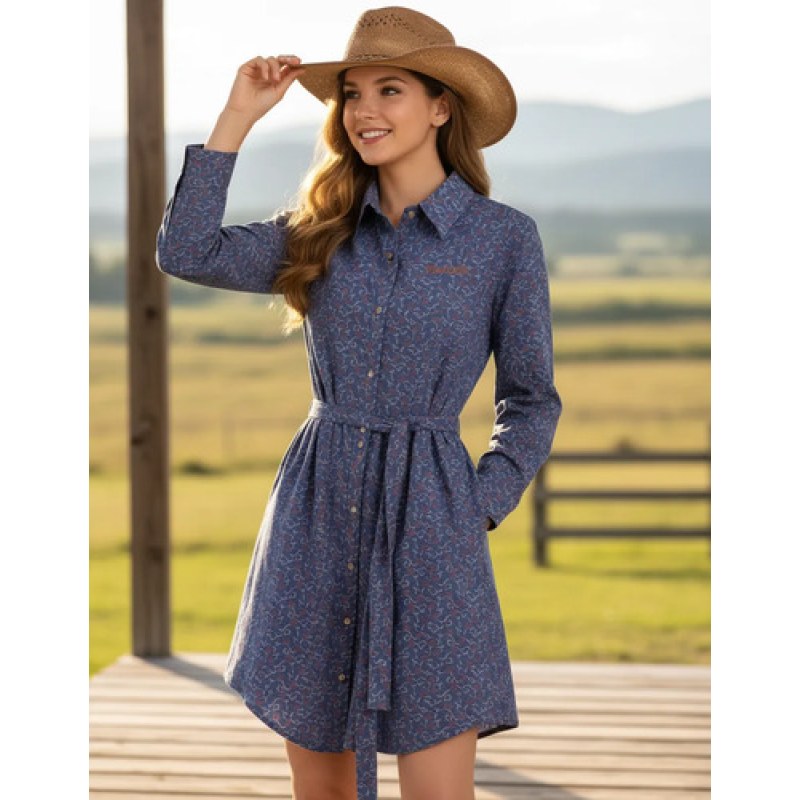 Vestido Wrangler Vaquera Para Dama Azul Eg #mlpos_3 #sku_112381395eg
