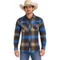 Camisa Vaquera Franela Winster Classic #mlpos_1 #mlitem_MLM3652327669 | Color: Azul | Talla: XXL #color_azul #sku_winsfrnlazll #sku_winsfrnlazlm #sku_winsfrnlazls #sku_winsfrnlazlxl #sku_winsfrnlazlxxl