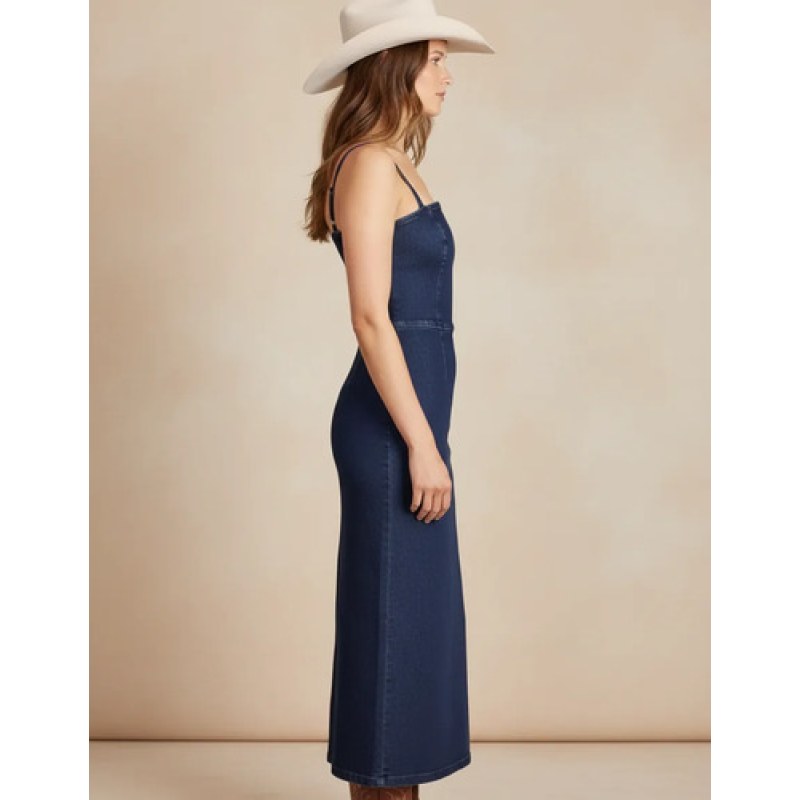 Vestido Stetson Demin Cowgirl Vaquero #mlpos_5 | Color: Azul 0202 #color_azul_0202 | Talla: M #sku_mlm3681021350-183560086690 #sku_mlm3681021350-183560086692