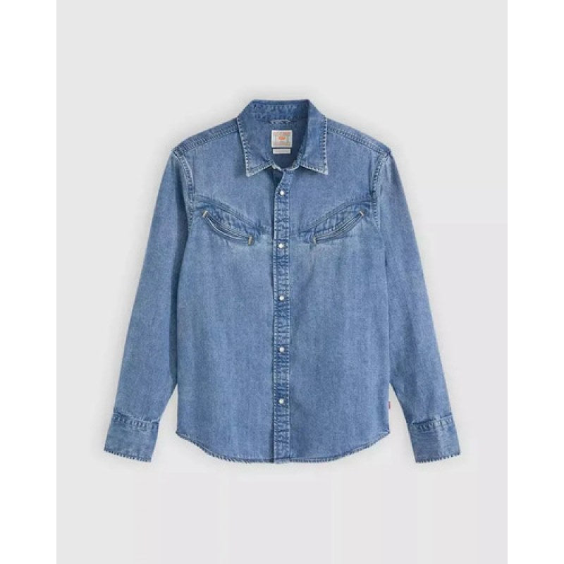 Camisa Mezclilla Levis Clasica Vaquera Para Caballero #mlpos_10 | Color: 003NS0002 #color_003ns0002 #sku_mlm3731755340-196436286559 #sku_mlm3731755340-196436286561 #sku_mlm3731755340-196436286563 #sku_mlm3731755340-196436286565