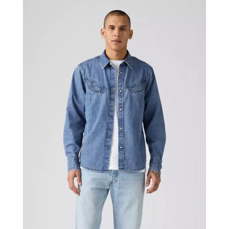 Camisa Mezclilla Levis Clasica Vaquera Para Caballero #mlpos_7 | Color: 003NS0002 #color_003ns0002 #sku_mlm3731755340-196436286559 #sku_mlm3731755340-196436286561 #sku_mlm3731755340-196436286563 #sku_mlm3731755340-196436286565