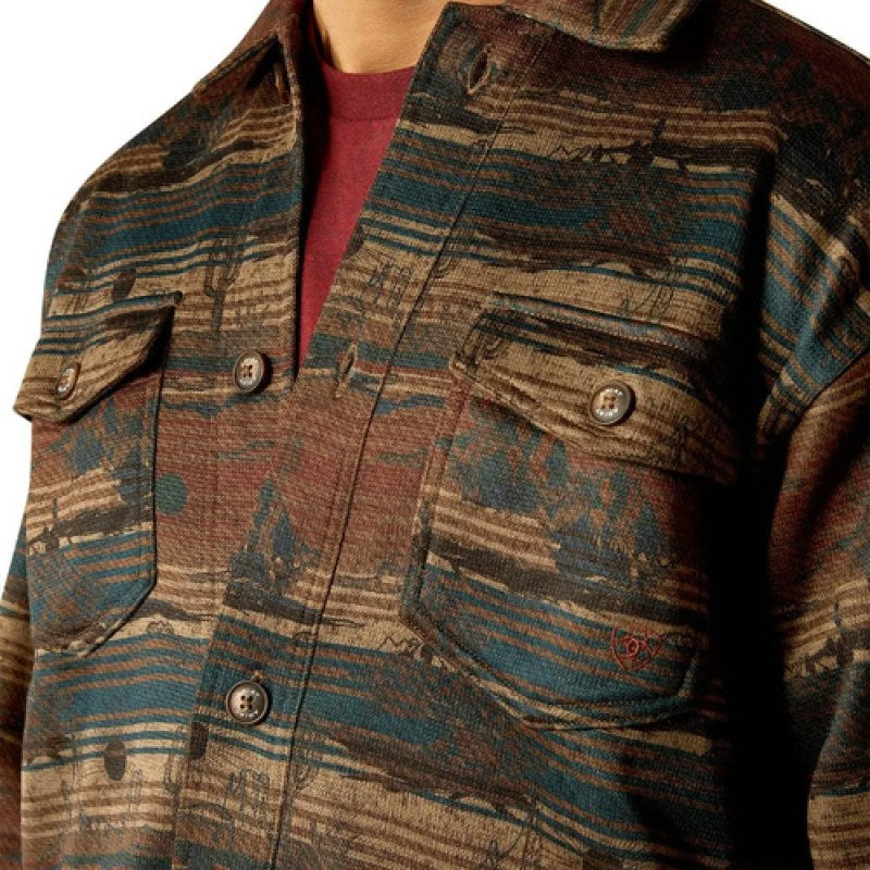 Camisola Ariat Printed Shirt Para Caballero #mlpos_2 | Color: Printed shrt #color_printed_shrt #sku_mlm3765391796-188493973317 #sku_mlm3765391796-188493973319 #sku_mlm3765391796-188493973321