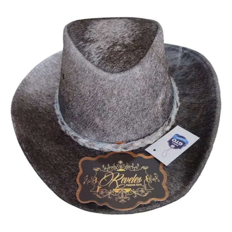 Sombrero Vaquero Pelo De Res #mlpos_1 | Color: Café #color_caf | Talla: XL #sku_mlm3779414160-188601656795