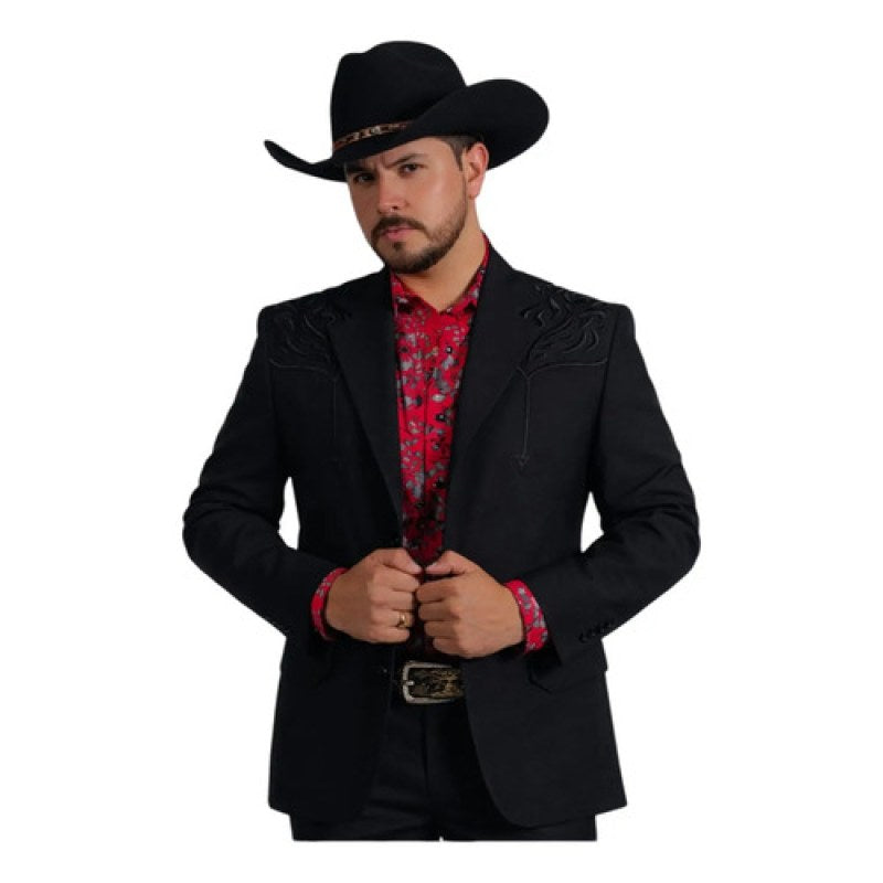 Traje Vaquero Old West Para Caballero Bordado #mlpos_1 | Color: Negro #color_negro #sku_mlm3841785892-184311678676 #sku_mlm3841785892-184311678678 #sku_mlm3841785892-184311678680 #sku_mlm3841785892-184311678682 #sku_mlm3841785892-197008934895