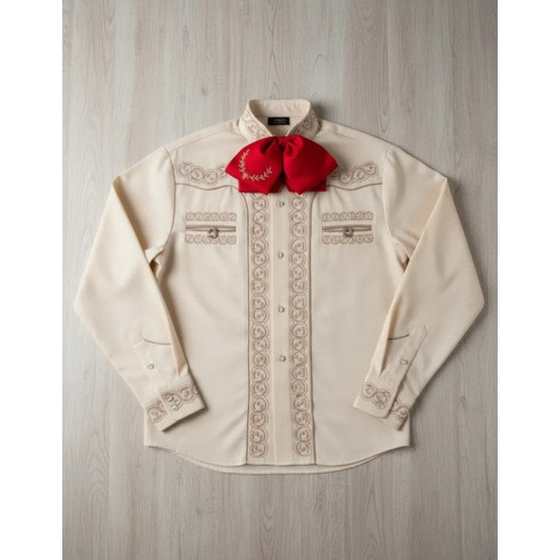 Camisa Old West Vaquero Para Caballero Charra #mlpos_24 | Color: Beige #color_beige | Talla: EG #sku_mlm3841893714-189644421312 #sku_mlm3841893714-189644421314 #sku_mlm3841893714-194078426153