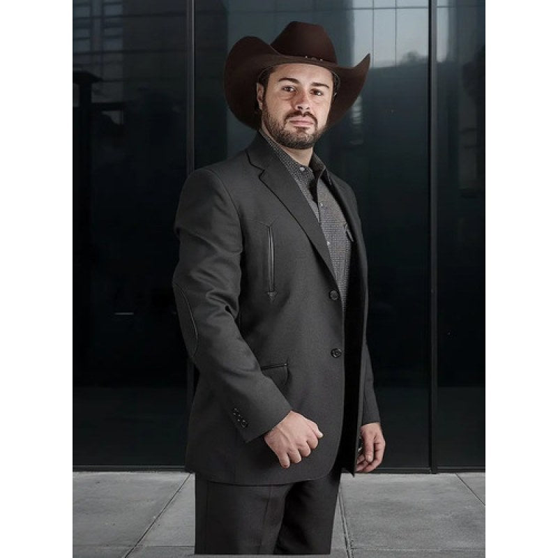 Saco Vaquero Toledo Old West Con Codera #mlpos_2 | Color: Negro TNG501 #color_negro_tng501 #sku_mlm4008718566-190166959513 #sku_mlm4008718566-190166959515 #sku_mlm4008718566-191639194549 #sku_mlm4008718566-191639194551 #sku_mlm4008718566-191639194553