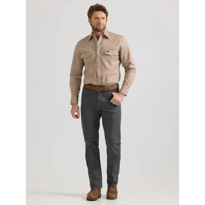 Wrangler West Mens Tough Pantalon Comfort Canvas Cowboy Cut #mlpos_15 | Color: Oxford #color_oxford #sku_1123614743032 #sku_1123614743132 #sku_1123614743232 #sku_1123614743332 #sku_1123614743432 #sku_1123614743632 #sku_1123614743832