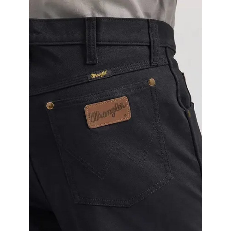 Wrangler West Mens Tough Pantalon Comfort Canvas Cowboy Cut #mlpos_3 | Color: Negro #color_negro #sku_1123615513032 #sku_1123615513132 #sku_1123615513232 #sku_1123615513332 #sku_1123615513432 #sku_1123615513632 #sku_1123615513832