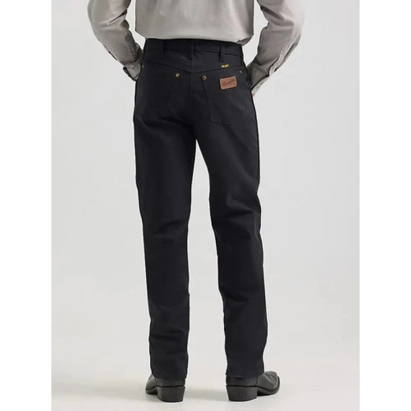 Wrangler West Mens Tough Pantalon Comfort Canvas Cowboy Cut #mlpos_4 | Color: Negro #color_negro #sku_1123615513032 #sku_1123615513132 #sku_1123615513232 #sku_1123615513332 #sku_1123615513432 #sku_1123615513632 #sku_1123615513832