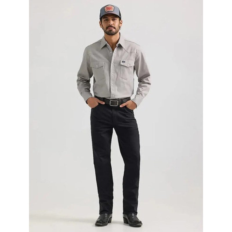 Wrangler West Mens Tough Pantalon Comfort Canvas Cowboy Cut #mlpos_6 | Color: Negro #color_negro #sku_1123615513032 #sku_1123615513132 #sku_1123615513232 #sku_1123615513332 #sku_1123615513432 #sku_1123615513632 #sku_1123615513832