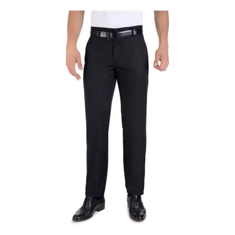 Pantalon Casual Gabardina Yale Slim Fit 4189 #mlpos_1 | Color: Negro #color_negro #sku_092041890930 #sku_092041890932 #sku_092041890934 #sku_092041890936