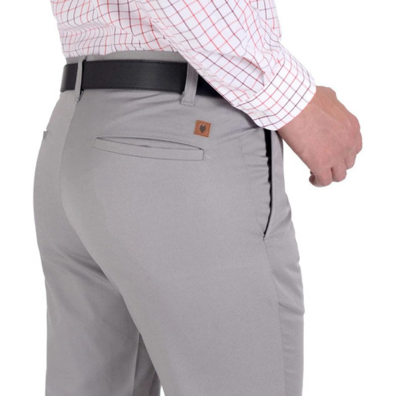 Pantalon Casual Gabardina Yale Slim Fit 4189 #mlpos_14 | Color: Gris #color_gris #sku_092041890830 #sku_092041890832 #sku_092041890834 #sku_092041890836