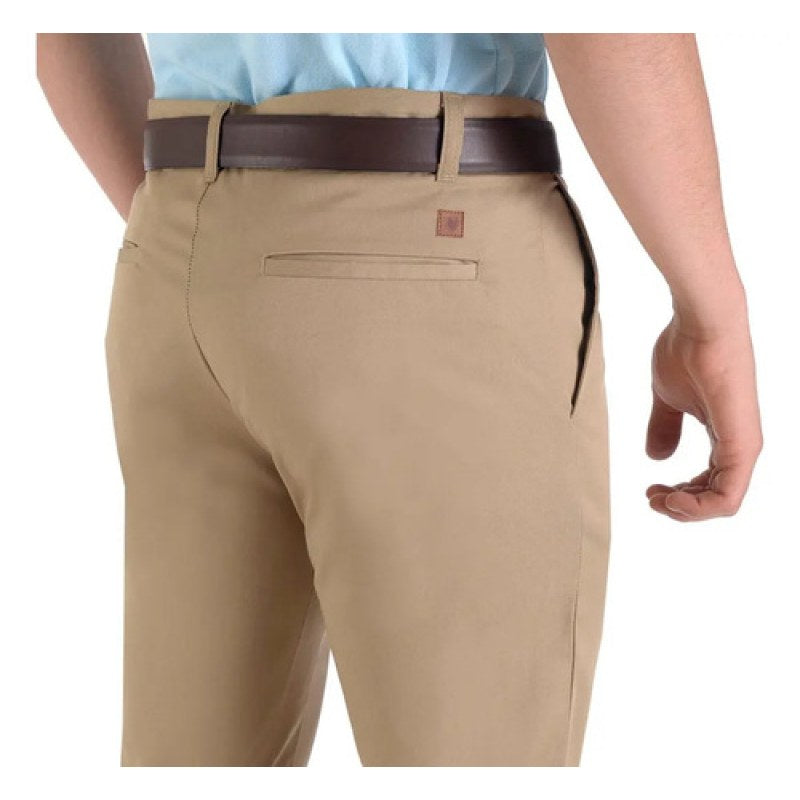 Pantalon Casual Gabardina Yale Slim Fit 4189 #mlpos_8 | Color: Beige #color_beige #sku_092041896730 #sku_092041896732 #sku_092041896734 #sku_092041896736