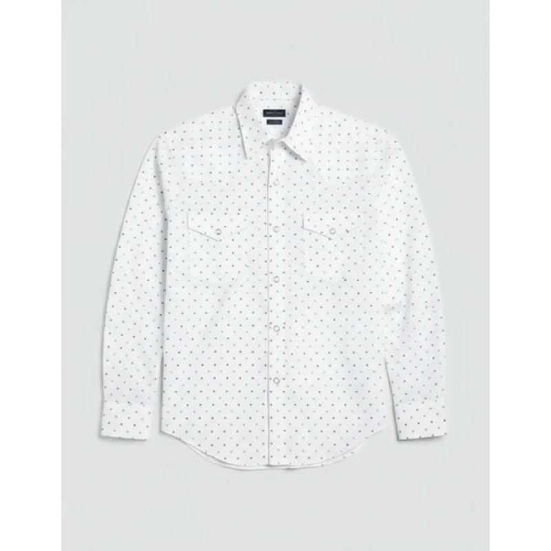 Camisa Vaquera Yale Western Cowboy #mlpos_5 | Color: Blanco #color_blanco #sku_458602m #sku_458602xl #sku_4586021xl #sku_4586022xl