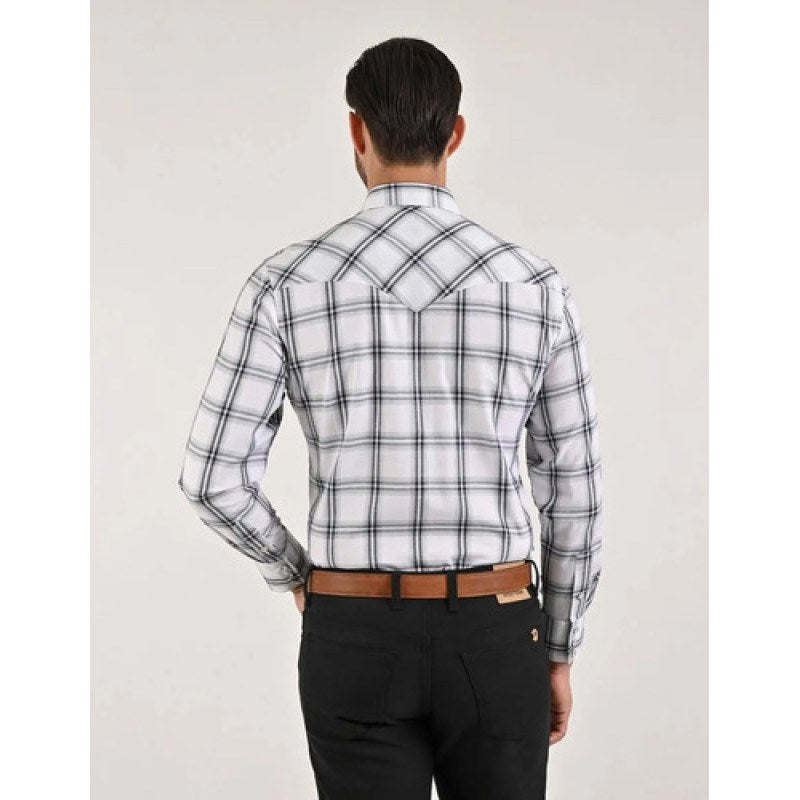 Camisa Vaquera Yale Western Cowboy #mlpos_8 | Color: Cuadros #color_cuadros | Talla: 2XL #sku_mlm4139144764-192573722461