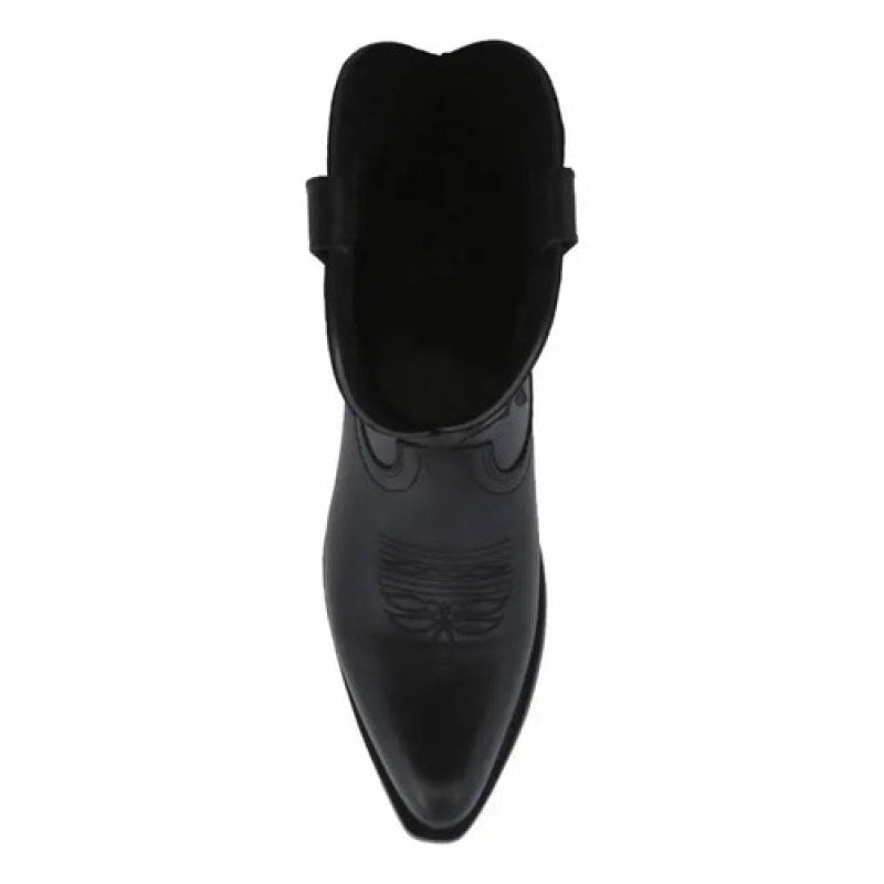 Bota Vaquera Cowboy Piel Triples Boots Negro 29 Mx #mlpos_7 #sku_bvcptbng29