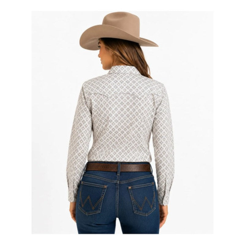 Blusa Camisa Vaquera Old West Moda Mujer #mlpos_20 | Color: 8920 Hueso #color_8920_hueso #sku_oldb8920bg2xl #sku_oldb8920bg3xl #sku_oldb8920bgl #sku_oldb8920bgm #sku_oldb8920bgs #sku_oldb8920bgxl