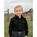Camisa Winster Vaquera Franela Para Niño #mlpos_1 | Color: Negro #color_negro #sku_mlm4317263190-186769552554 #sku_mlm4317263190-186769552556 #sku_mlm4317263190-186769552558 #sku_mlm4317263190-186769552560 #sku_mlm4317263190-186769552562 #sku_mlm4317263190-186769552564 #sku_mlm4317263190-186769552566 #sku_mlm4317263190-186769552568