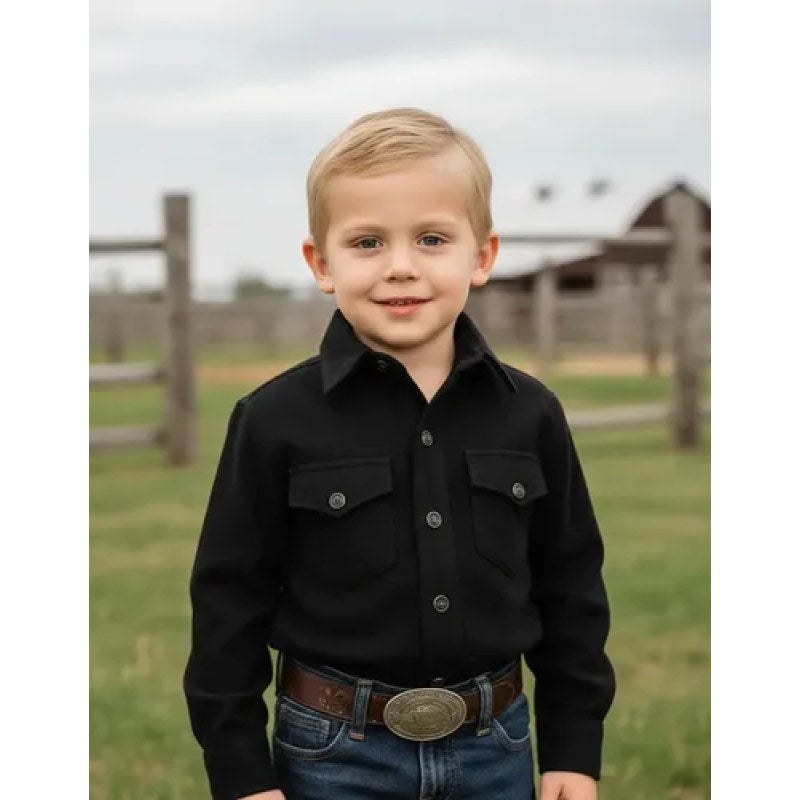 Camisa Winster Vaquera Franela Para Niño #mlpos_1 | Color: Negro #color_negro #sku_mlm4317263190-186769552554 #sku_mlm4317263190-186769552556 #sku_mlm4317263190-186769552558 #sku_mlm4317263190-186769552560 #sku_mlm4317263190-186769552562 #sku_mlm4317263190-186769552564 #sku_mlm4317263190-186769552566 #sku_mlm4317263190-186769552568