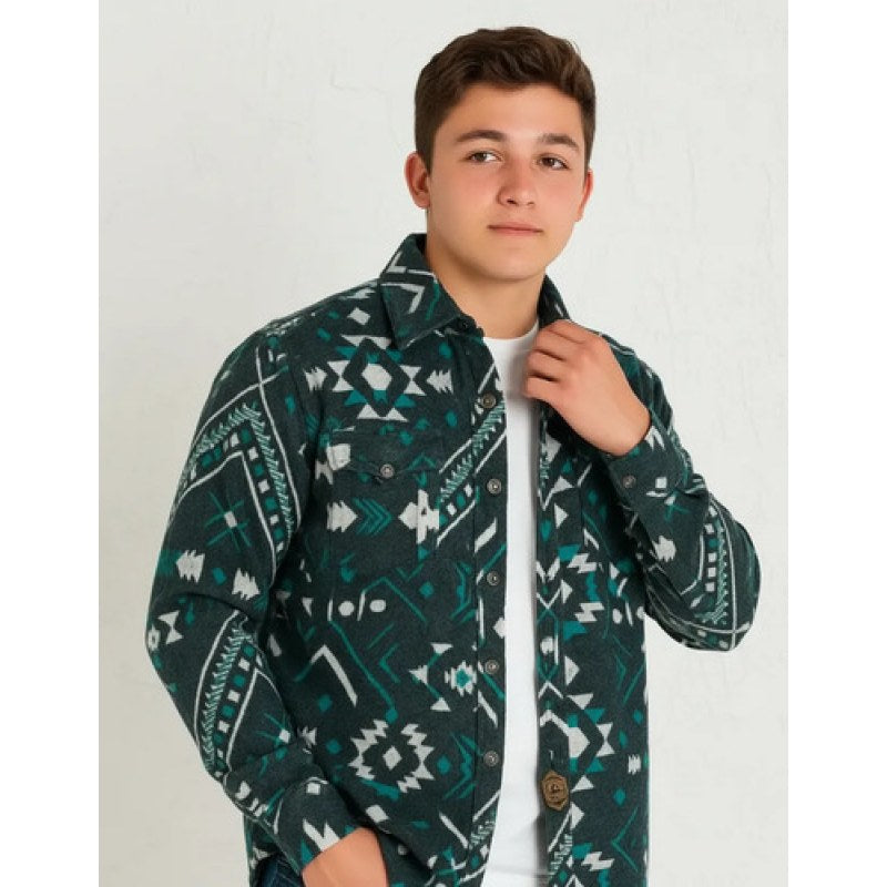 Camisa Winster Camisola Vaquera Christ Invernal Tela Gruesa #mlpos_1 | Color: Petróleo #color_petrleo #sku_mlm4317311030-186769254618 #sku_mlm4317311030-186769254620 #sku_mlm4317311030-186769254622 #sku_mlm4317311030-186769254624