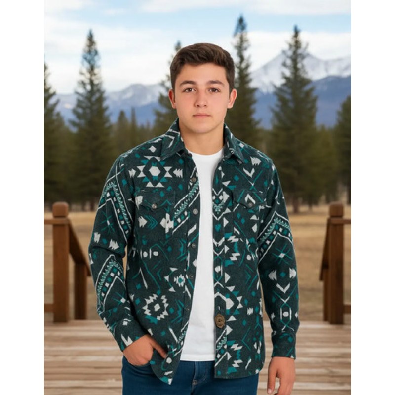Camisa Winster Camisola Vaquera Christ Invernal Tela Gruesa #mlpos_2 | Color: Petróleo #color_petrleo #sku_mlm4317311030-186769254618 #sku_mlm4317311030-186769254620 #sku_mlm4317311030-186769254622 #sku_mlm4317311030-186769254624