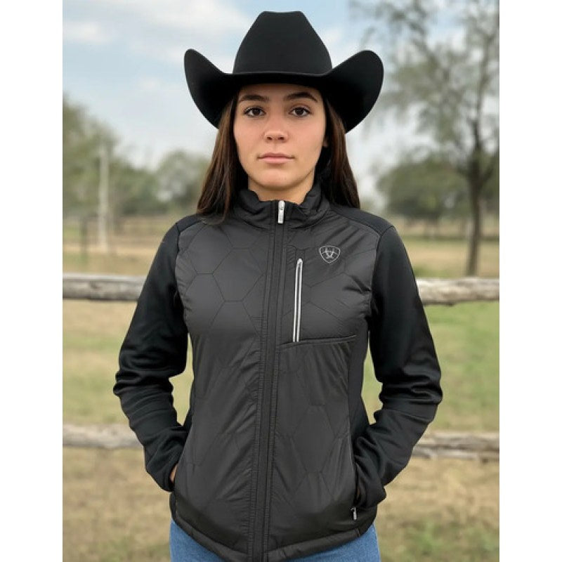 Chamarra Ariat Fusion  Para Dama #mlpos_1 | Color: Negro 9218 #color_negro_9218 #sku_mlm4346427048-186913519450 #sku_mlm4346427048-186913519452