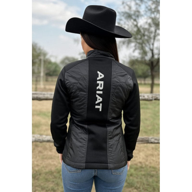 Chamarra Ariat Fusion  Para Dama #mlpos_2 | Color: Negro 9218 #color_negro_9218 #sku_mlm4346427048-186913519450 #sku_mlm4346427048-186913519452