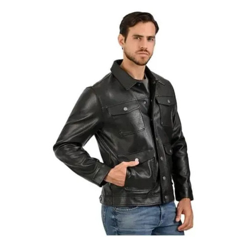 Chamarra Chaqueta Wrangler Vaquera Vinipiel #mlpos_3 | Color: Negro 2522 #color_negro_2522 #sku_mlm4362987006-192921370929 #sku_mlm4362987006-192921370943 #sku_mlm4362987006-192921370945
