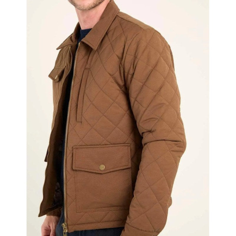 Chamarra Chaqueta Wrangler Capitonada Para Caballero #mlpos_4 | Color: Camel 2532 #color_camel_2532 #sku_mlm4371471050-192999299259 #sku_mlm4371471050-192999299261 #sku_mlm4371471050-192999299263 #sku_mlm4371471050-192999299265