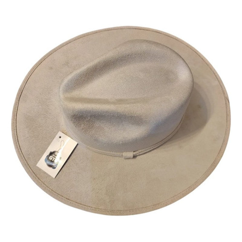 Sombrero Gamuzina Circular Explore #mlpos_9 | Color: Hueso #color_hueso #sku_ymb587-hueso-m