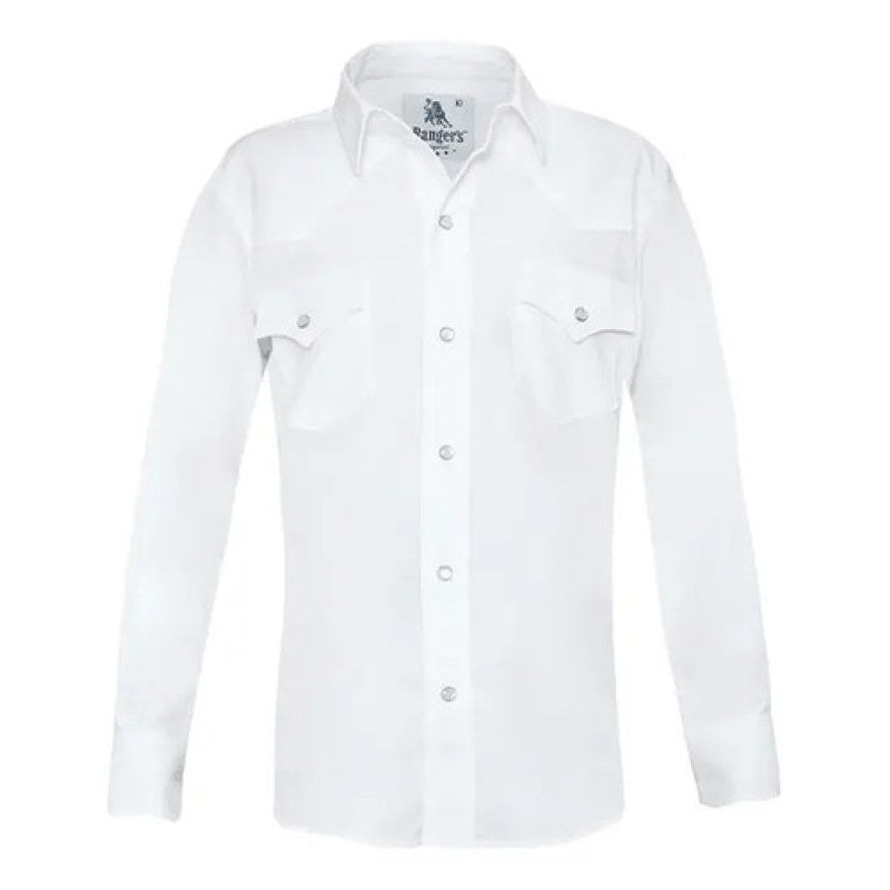 Camisa Vaquera Rangers Lisa Para Niño #mlpos_1 | Color: Blanco #color_blanco #sku_mlm4564050592-194594413555 #sku_mlm4564050592-194594413557 #sku_mlm4564050592-194594413559 #sku_mlm4564050592-194594413561