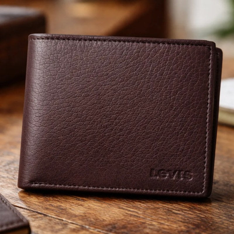 Cartera Billetera Bifold  Levis Para Caballero #mlpos_10 | Color: Cafe 0089 #color_cafe_0089 #sku_875220089