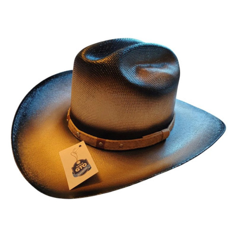 Sombrero Vaquero Niño Lona Quemado M #mlpos_1 #sku_lonanioqm