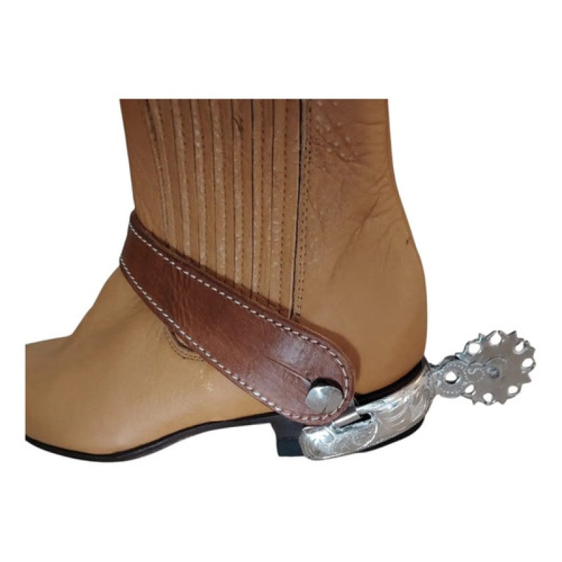 Espuelas Charras Cinceladas Con Correa Para Botín #mlpos_1 #sku_mlm5178948268