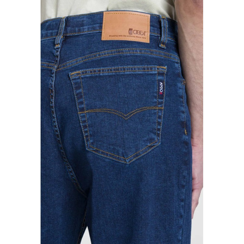 Pantalon Oggi Jeans Power Corte Recto Clasico Tallas Extras #mlpos_3 #mlitem_MLM2929354115 | Color: Ink | Talla: 42 #color_ink #sku_powerink42 #sku_powerink44