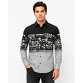 Camisa Vaquera Montero Cenefa Estampada Azteca Manga Larga #mlpos_1 #mlitem_MLM2967954815 | Color: Negro | Talla: M #color_negro #sku_mt1009ng2xl #sku_mt1009ng3xl #sku_mt1009ngl #sku_mt1009ngm #sku_mt1009ngs #sku_mt1009ngxl