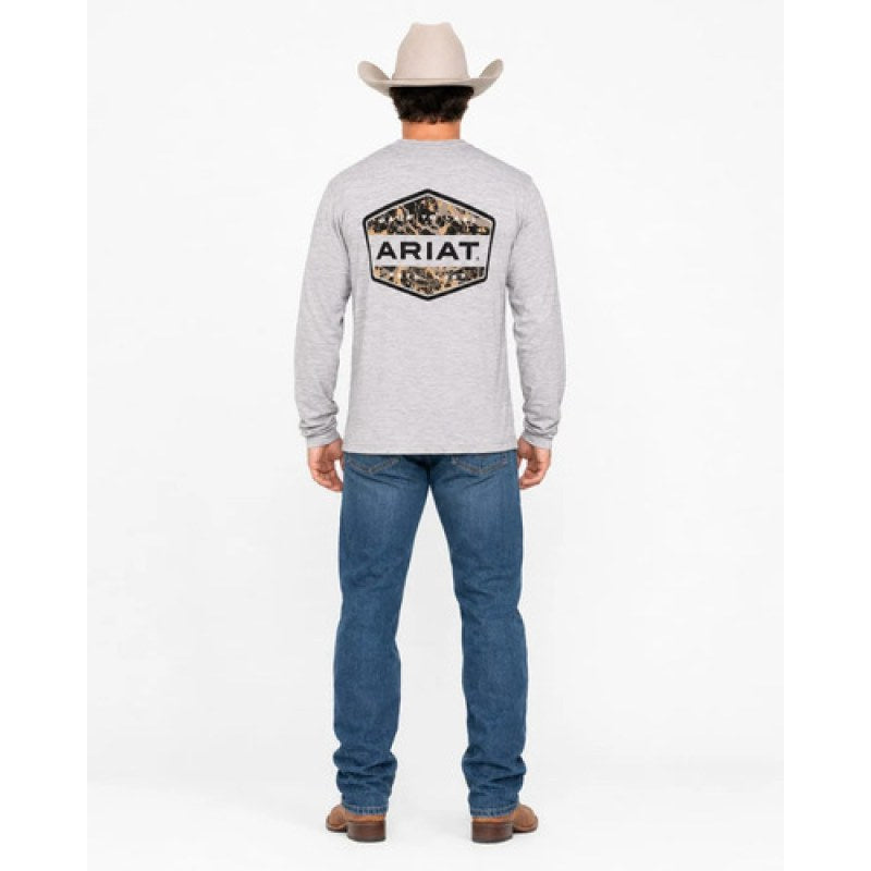 Playera  Ariat Manga Larga Original #mlpos_1 #mlitem_MLM1730125103 | Color: 10052008 | Talla: XL #color_10052008 #sku_10052008xl