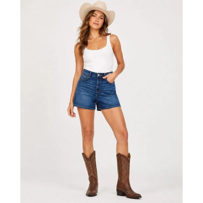 Short Oggi Jeans Mezclilla Vaquero Clasico #mlpos_2 #mlitem_MLM3182324265 | Color: 2612500 | Talla: 9 #color_2612500 #sku_26125009 #sku_261250011 #sku_261250013