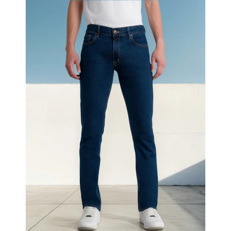 Pantalon Oggi Jeans Modelo Iron Slim Fit Mezclilla Hombre #mlpos_1 | Color: Stone #color_stone #sku_ironstone32 #sku_ironstone33 #sku_ironstone34 #sku_ironstone36