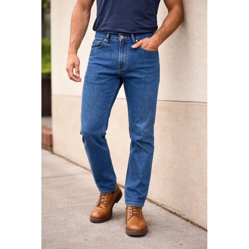 Pantalon Jeans Mezclilla Caballero  Power Movin Strecht Oggi #mlpos_1 | Color: Movin stone #color_movin_stone #sku_powerms36