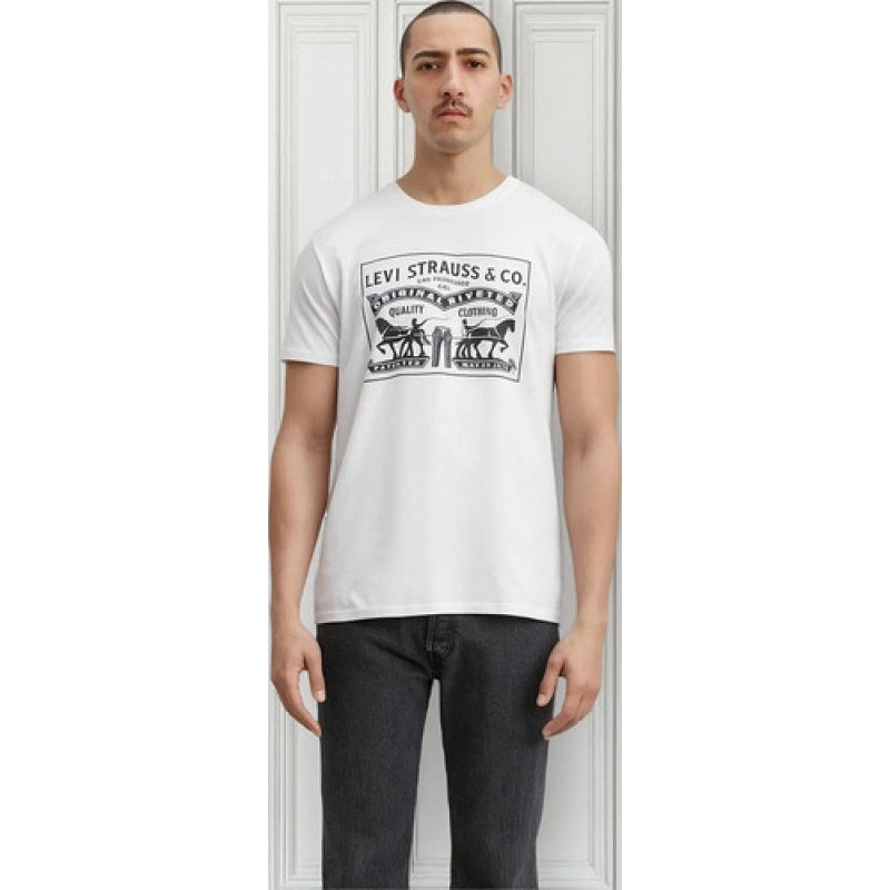 Playera T-shirt Basica Levis Caballero #mlpos_12 | Color: Gris #color_gris #sku_224950047m
