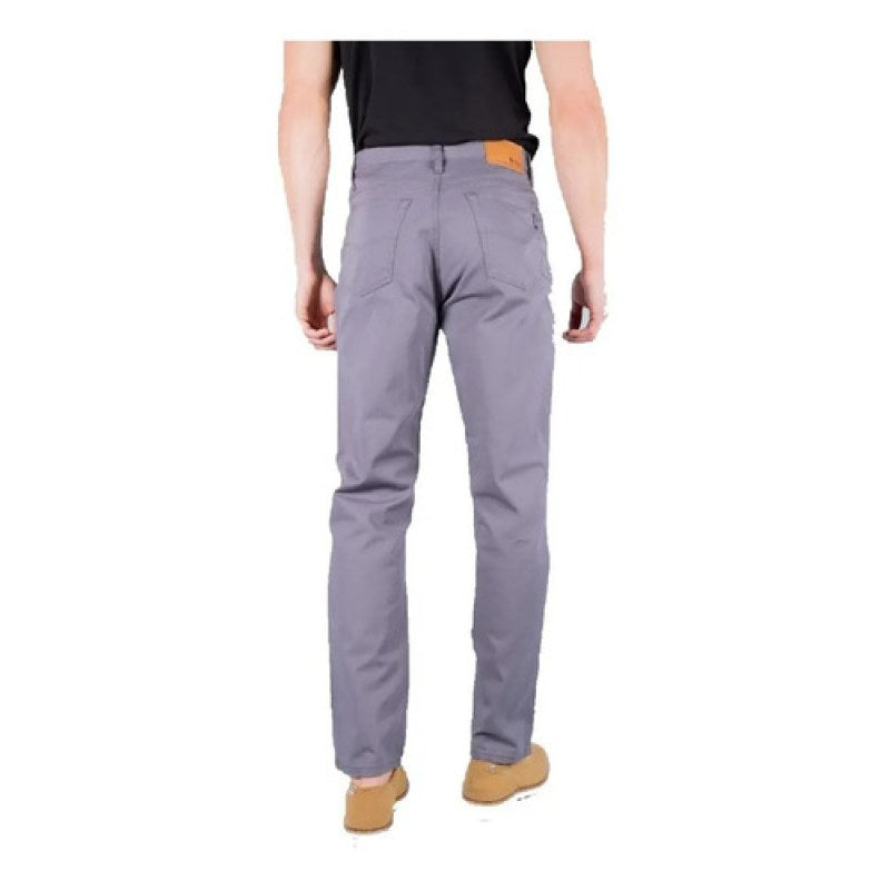 Pantalon Oggi Jeans Power Gabardina Recto Straight Caballero #mlpos_3 | Color: Gab gris #color_gab_gris #sku_powergox32 #sku_powergox44