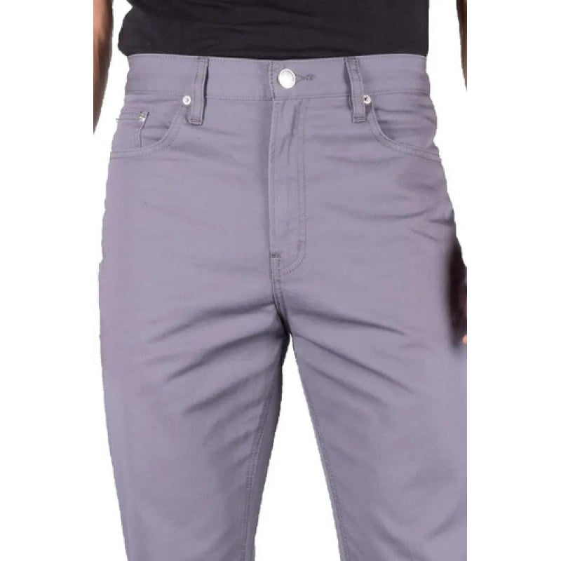 Pantalon Oggi Jeans Power Gabardina Recto Straight Caballero #mlpos_4 | Color: Gab gris #color_gab_gris #sku_powergox32 #sku_powergox44