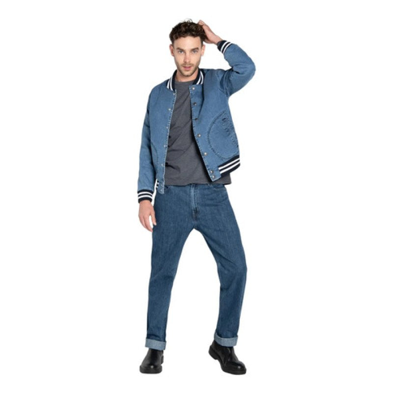 Pantalon Caballero Oggi Mezclilla Modelo Power Ring Spring Stone 36 #mlpos_2 #sku_powerst36