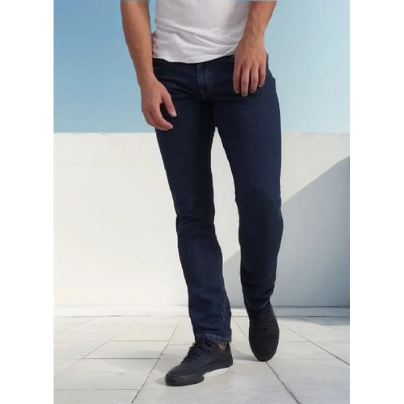Pantalon Oggi Jeans Mezclilla Caballero Risk Entubado Skinny #mlpos_11 | Color: Stone #color_stone #sku_rsmvst28