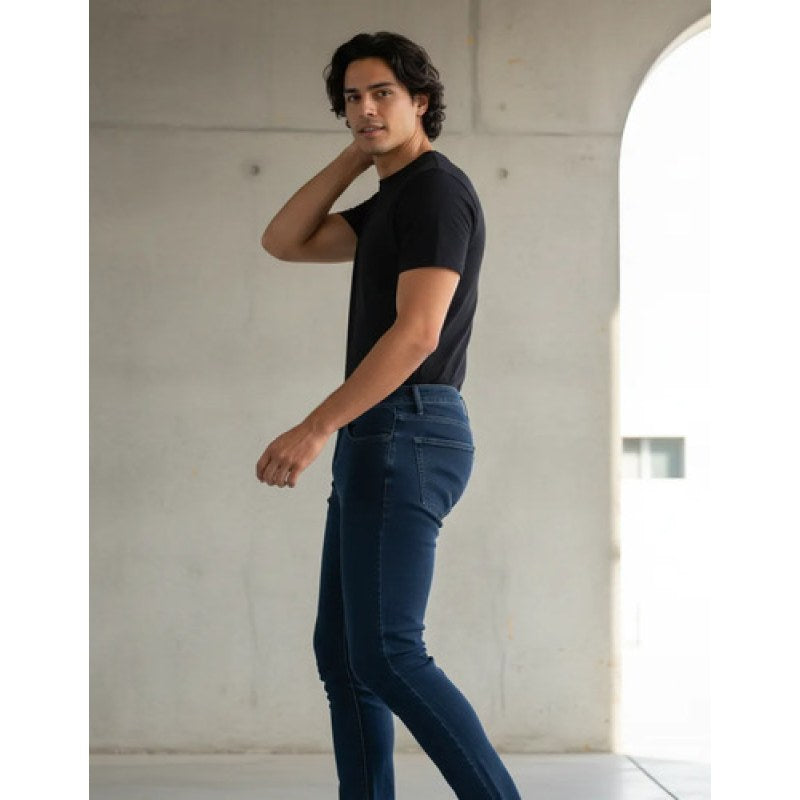 Pantalon Oggi Jeans Mezclilla Caballero Risk Entubado Skinny #mlpos_5 | Color: Carbon #color_carbon #sku_rsmvcr28 #sku_rsmvcr34