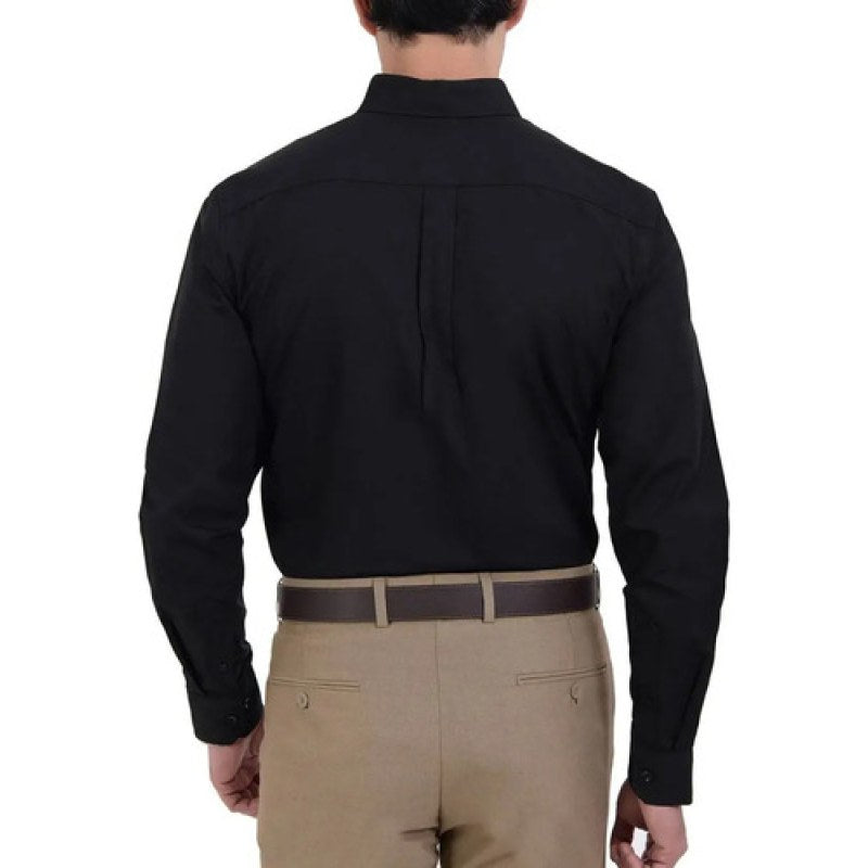 Camisa Casual Uniforme Para Empresas Manga Larga Yale  #mlpos_13 | Color: Negro 09 #color_negro_09 #sku_1923234220ng1xl #sku_1923234220ngch #sku_1923234220ngg #sku_1923234220ngm #sku_1923234220ngxl #sku_pwo425-negro-09-2xl